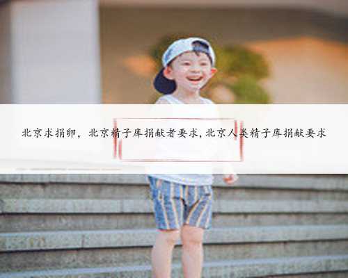 北京求捐卵，北京精子库捐献者要求,北京人类精子库捐献要求
