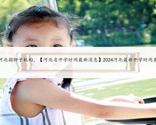 河北捐卵子机构，【河北省开学时间最新消息】2024河北最新开学时间表